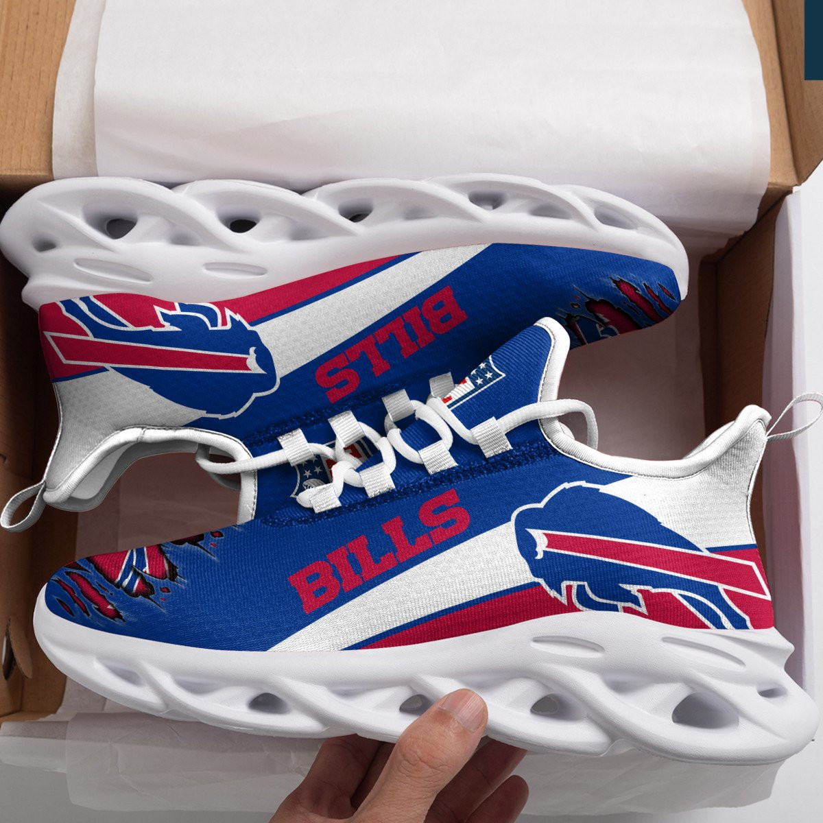JWFancy Buffalo Bills NFL Max Soul Shoes Sneakers For Men And Women