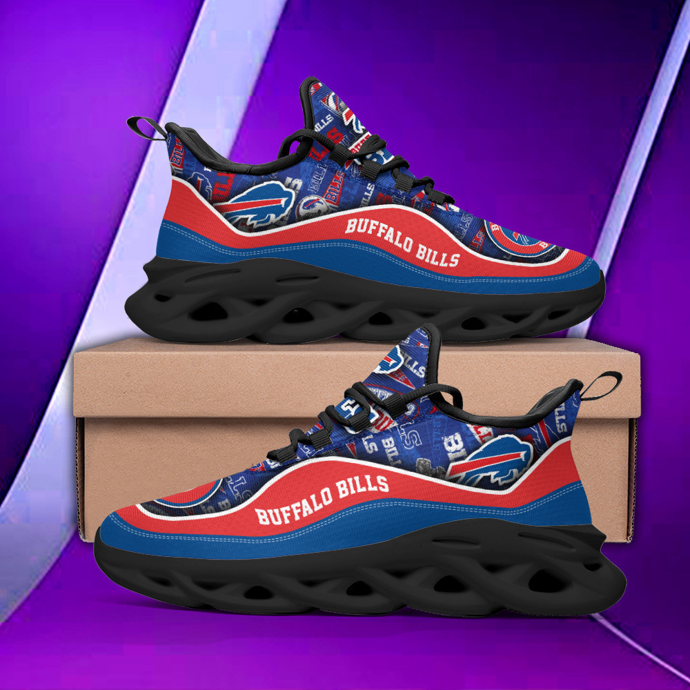 JWFancy Buffalo Bills NFL Max Soul Shoes Sneakers For Men And Women