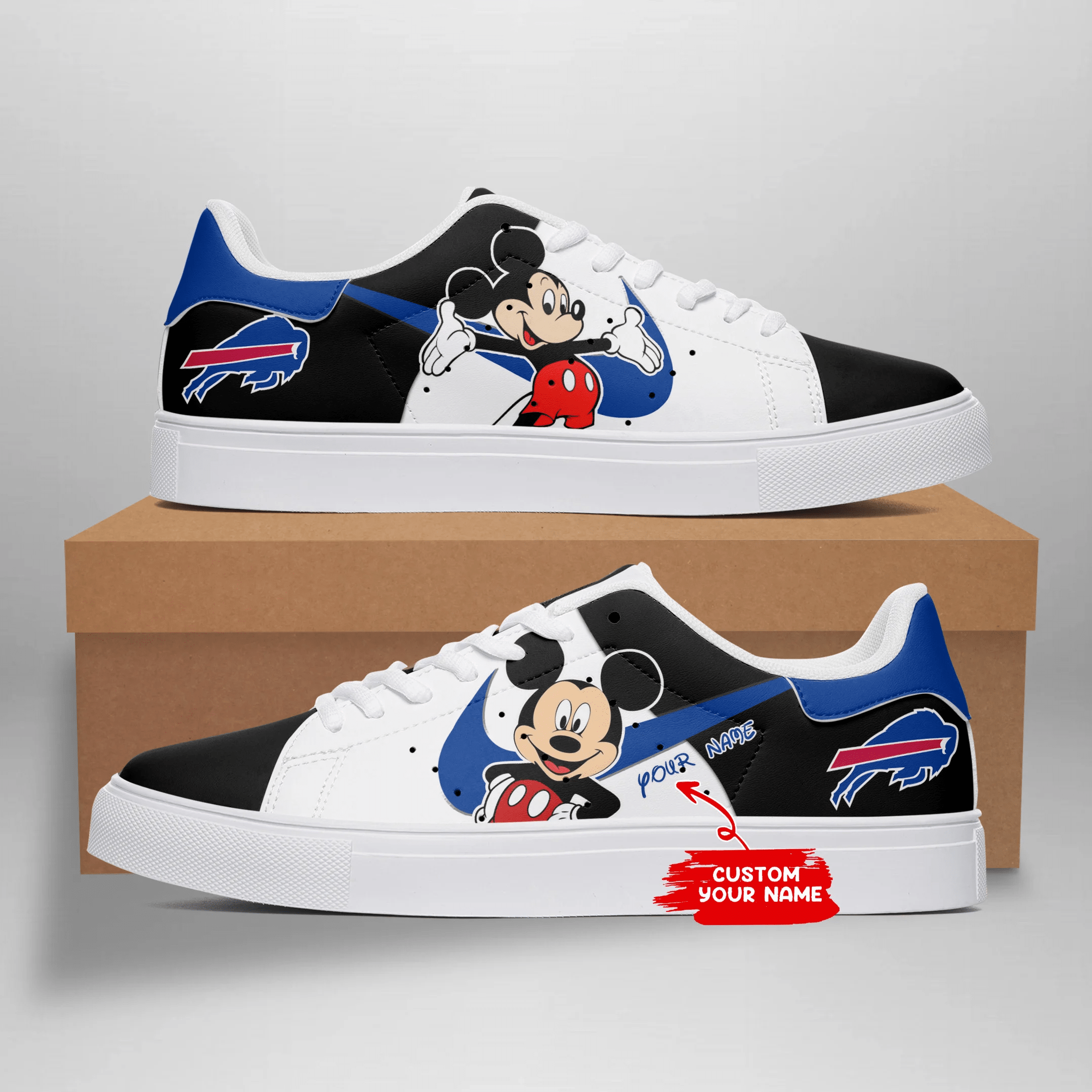 JWFancy Buffalo Bills Skate Stan Shoes Sneakes For Men And Women