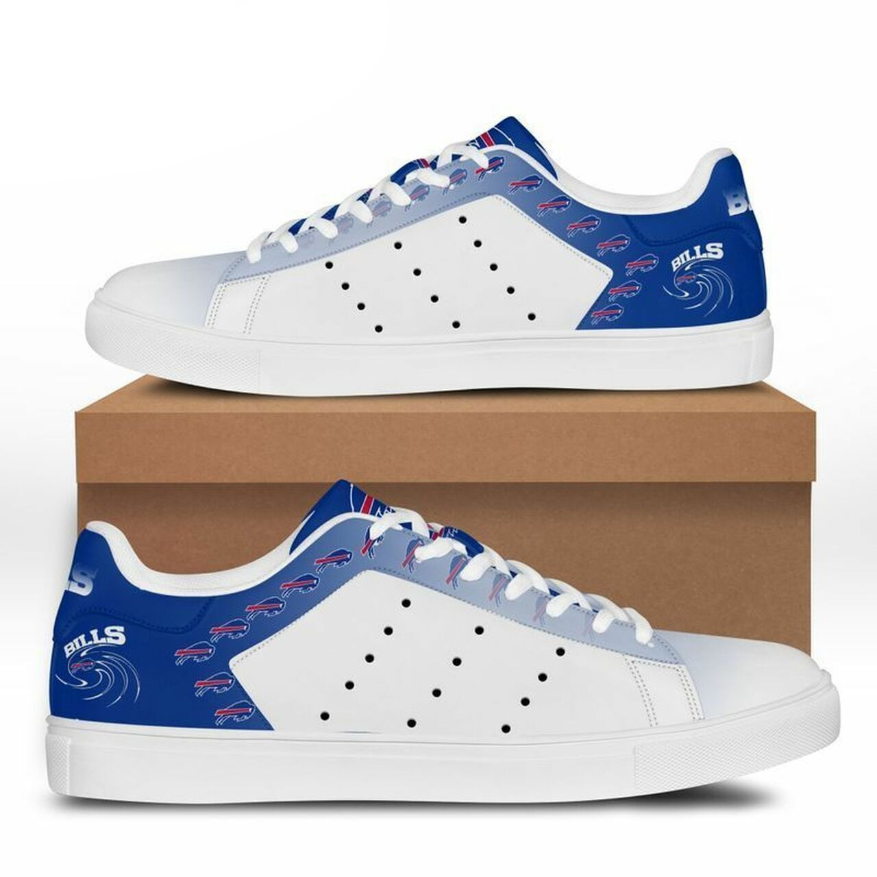 JWFancy Buffalo Bills Skate Stan Shoes Sneakes For Men And Women