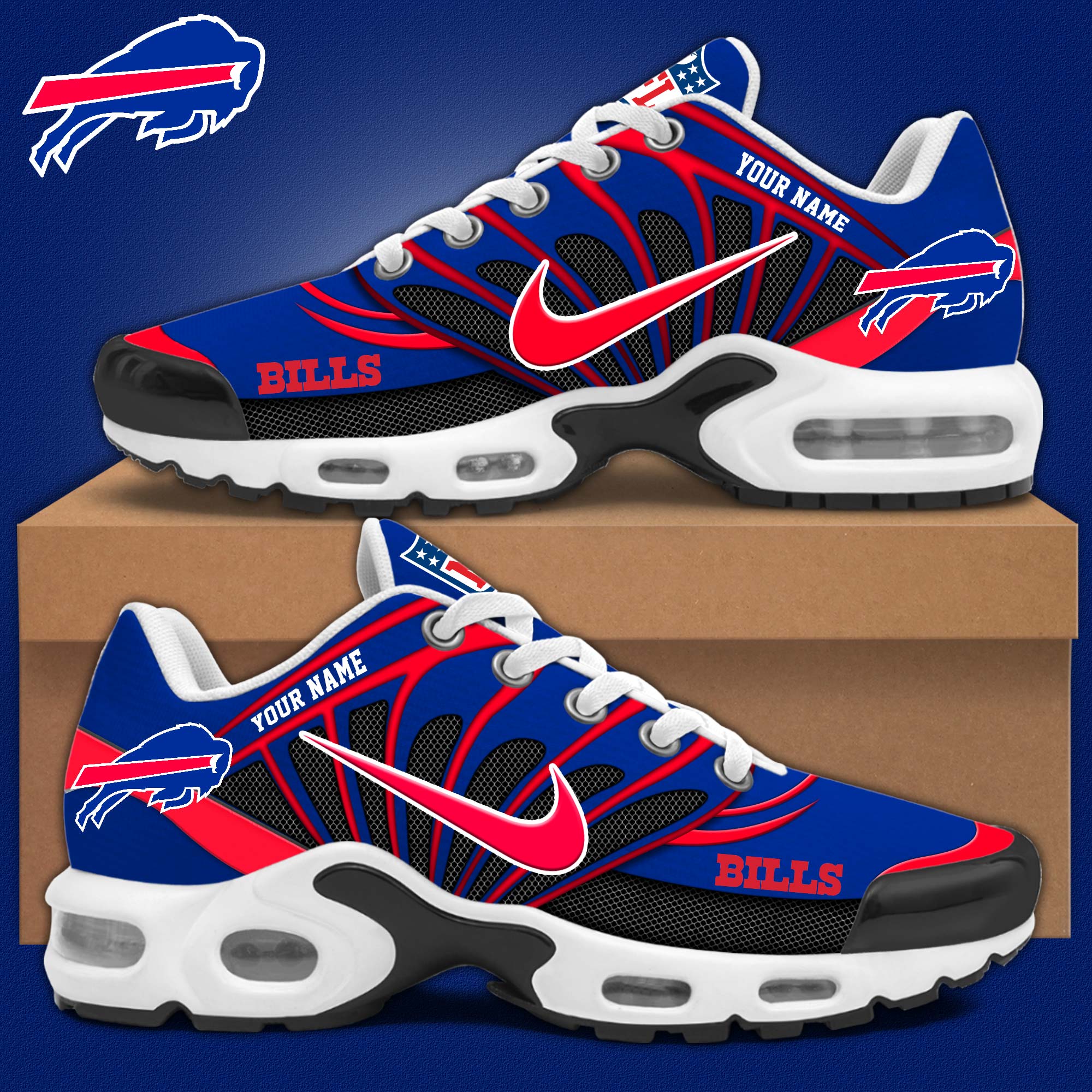 JWFancy Buffalo Bills TN Shoes Sneakers For Men And Women