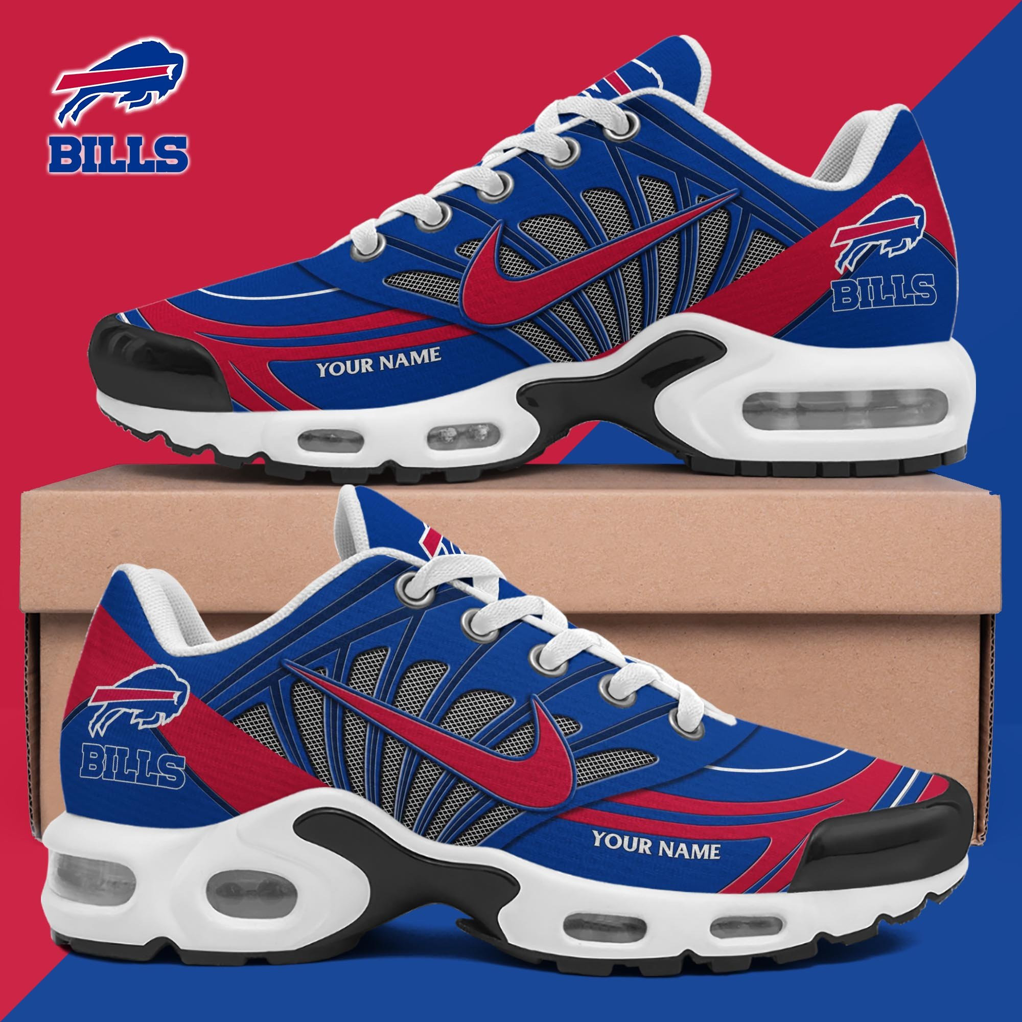 JWFancy Buffalo Bills TN Shoes Sneakers For Men And Women