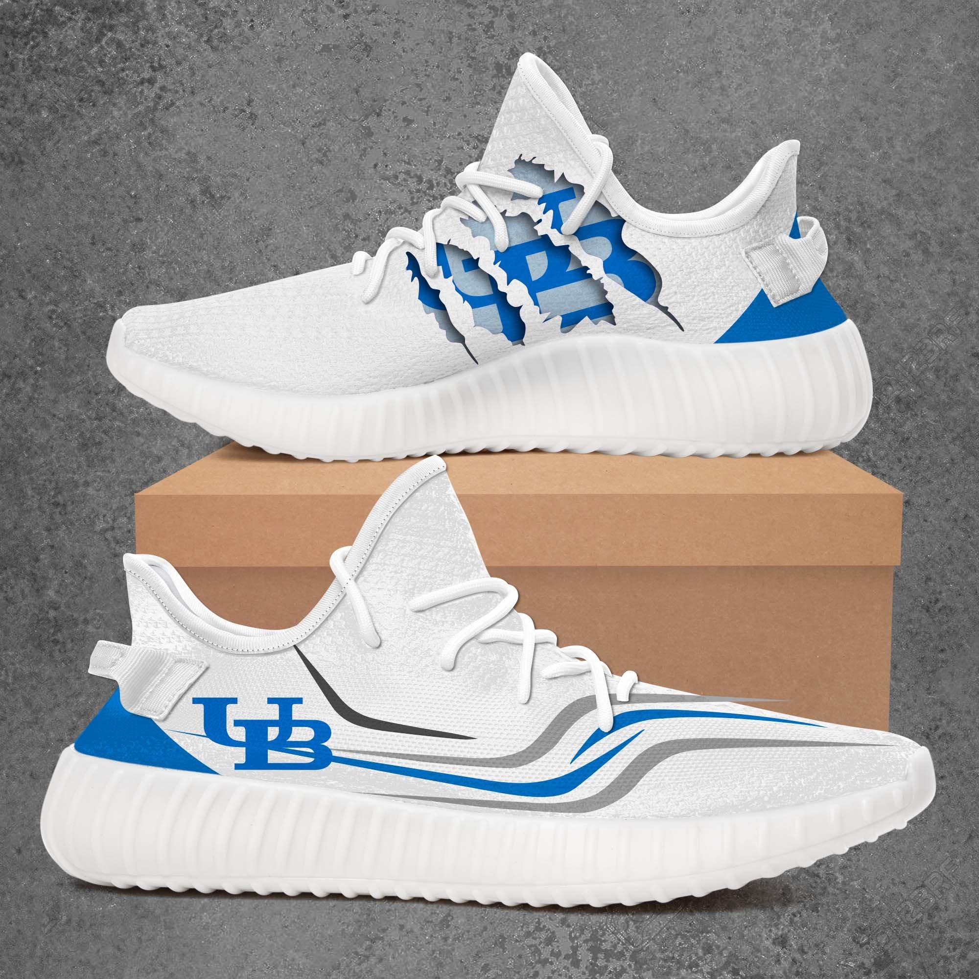 JWFancy Buffalo Bulls Yeezy Boost Shoes For Men And Women