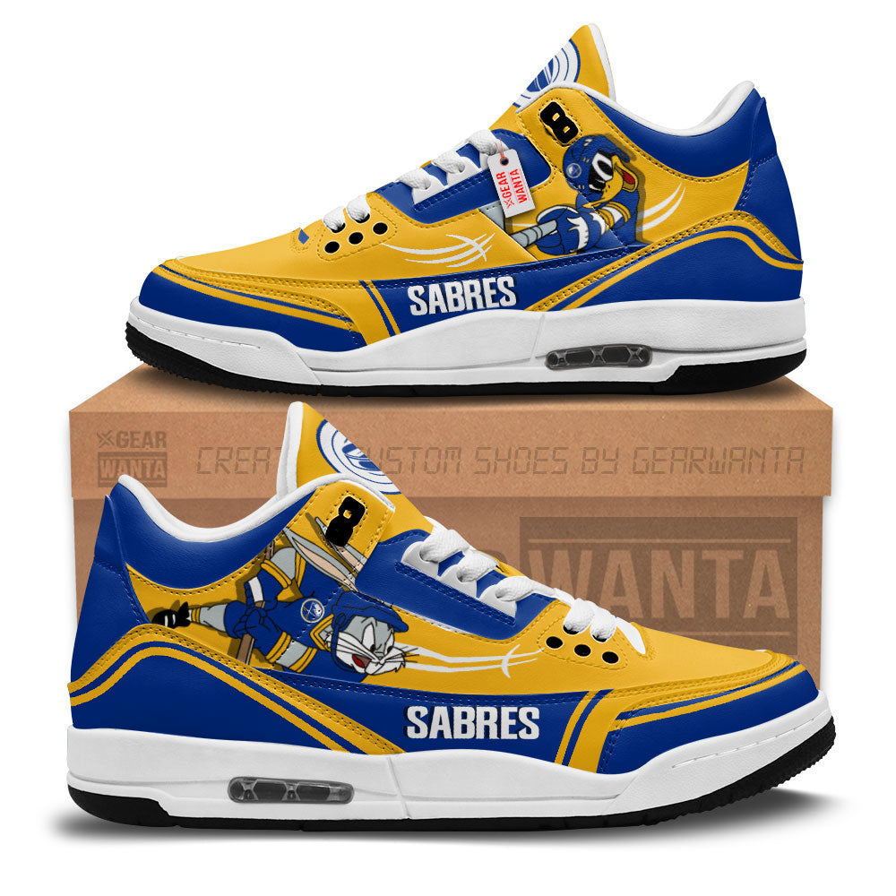 JWFancy Buffalo Sabres AJ3 Sneakers Shoes For Men And Women