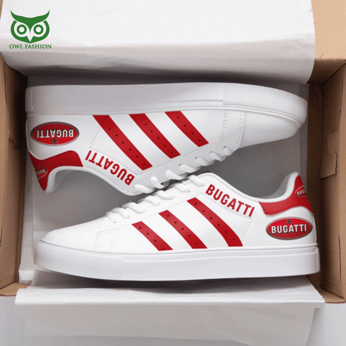 JWFancy Bugatti Skate Stan Shoes Sneakes For Men And Women