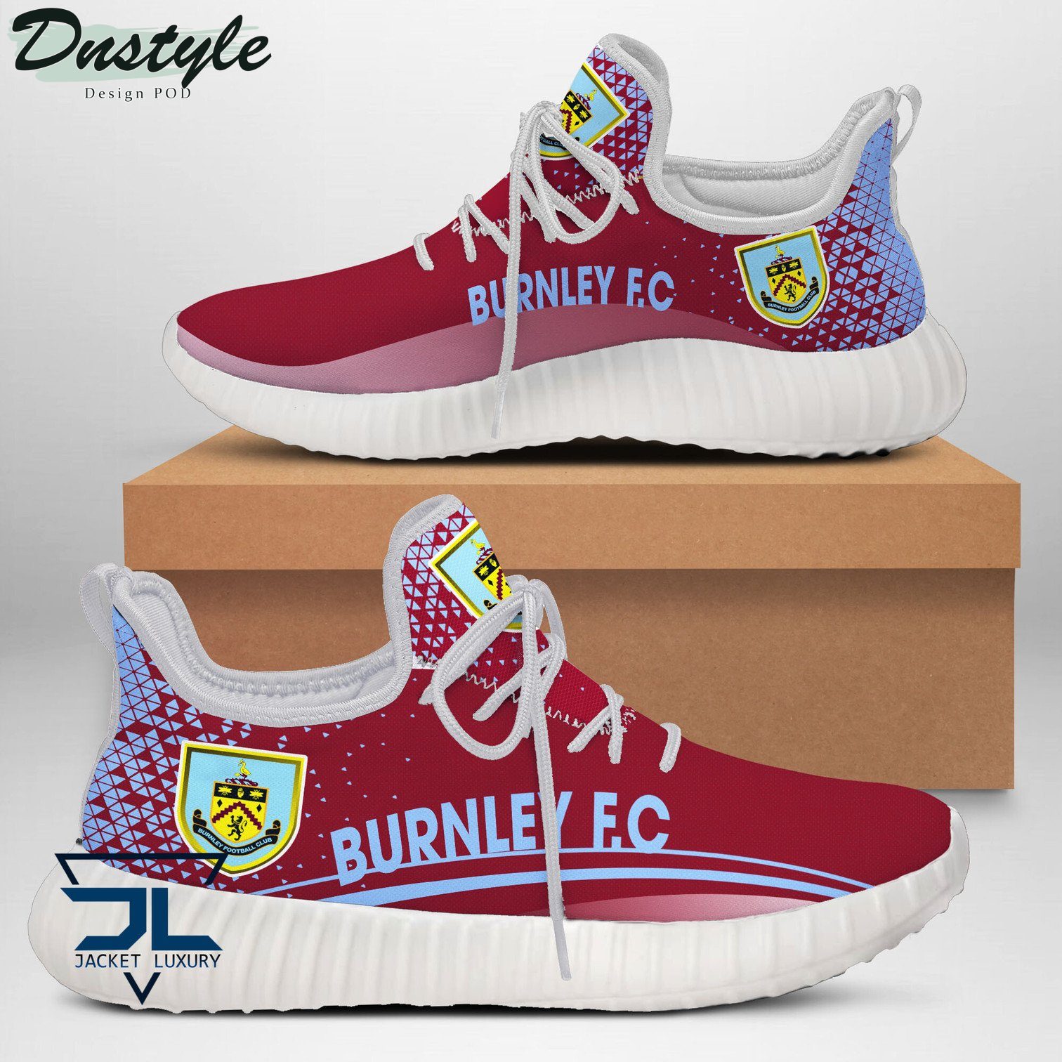 JWFancy Burnley FC Reze Sneakers Shoes For Men And Women