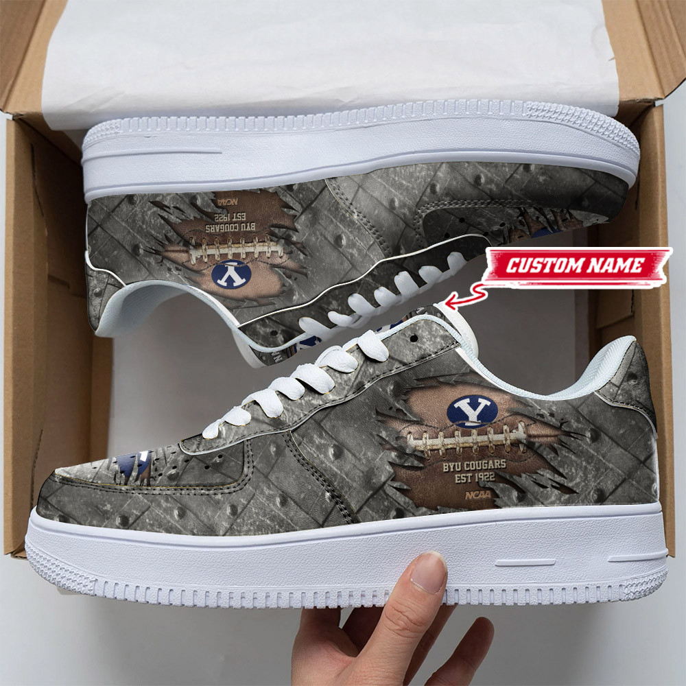 JWFancy BYU Cougars Air Low-Top Sneakers Shoes For Men And Women