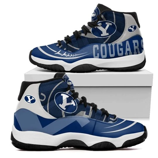 JWFancy BYU Cougars AJ13 Sneakers Shoes For Men And Women