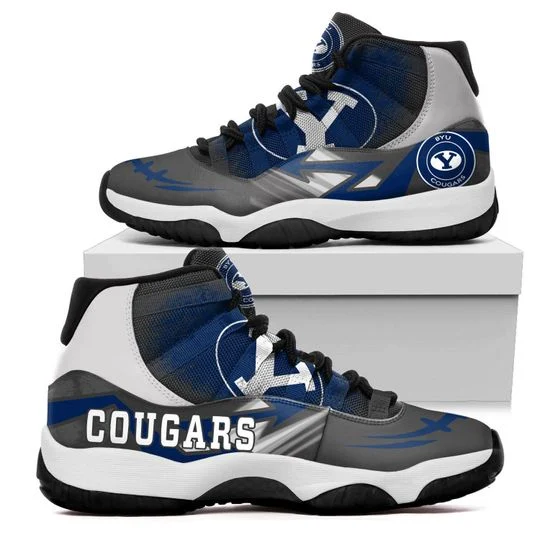 JWFancy BYU Cougars AJ13 Sneakers Shoes For Men And Women