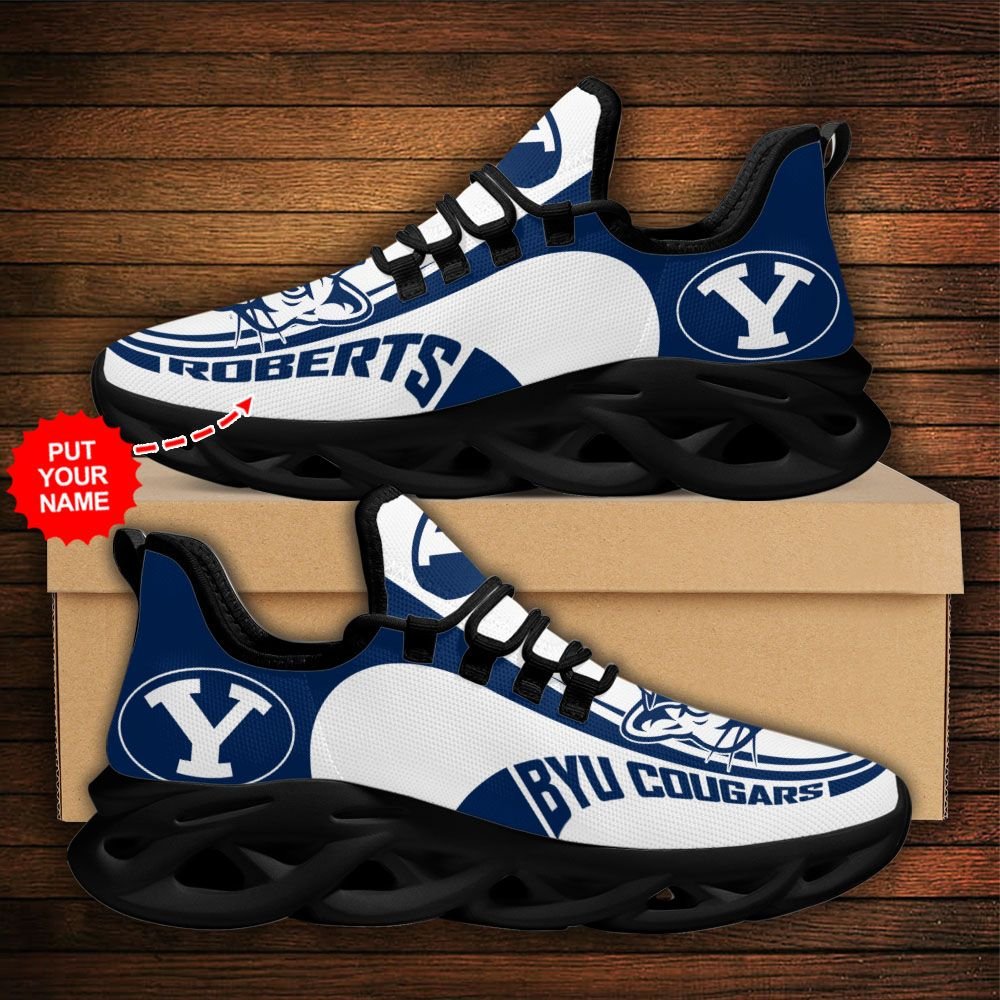 JWFancy BYU Cougars Max Soul Shoes Sneakers For Men And Women
