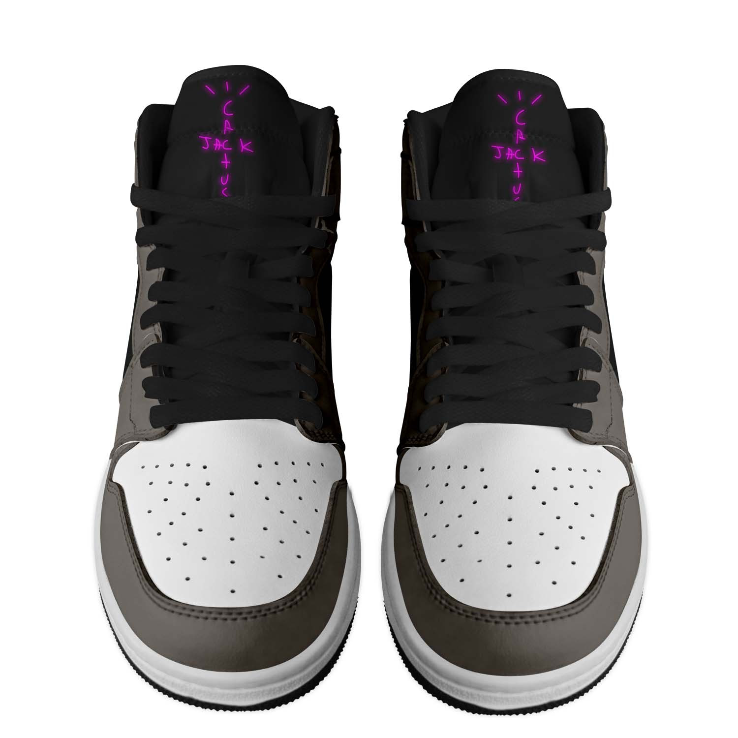 JWFancy Cactus Jack Records AJ1 High Sneakers Shoes For Men And Women