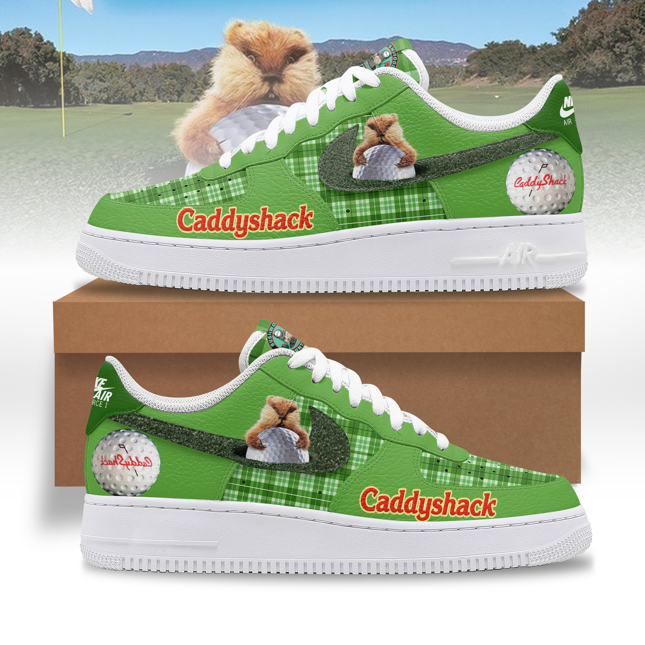 JWFancy Caddyshack Air Low-Top Sneakers Shoes For Men And Women