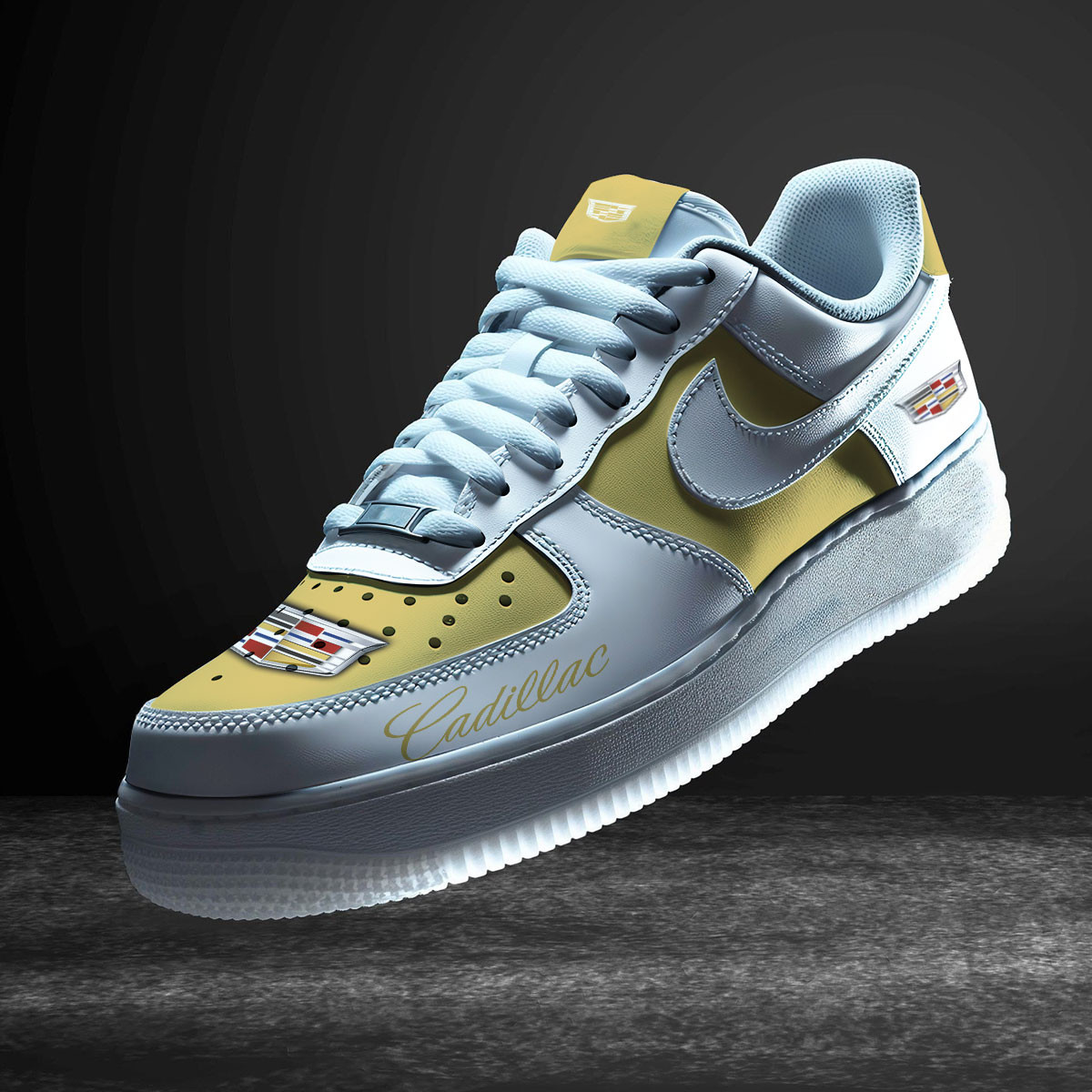 JWFancy Cadillac Air Low-Top Sneakers Shoes For Men And Women