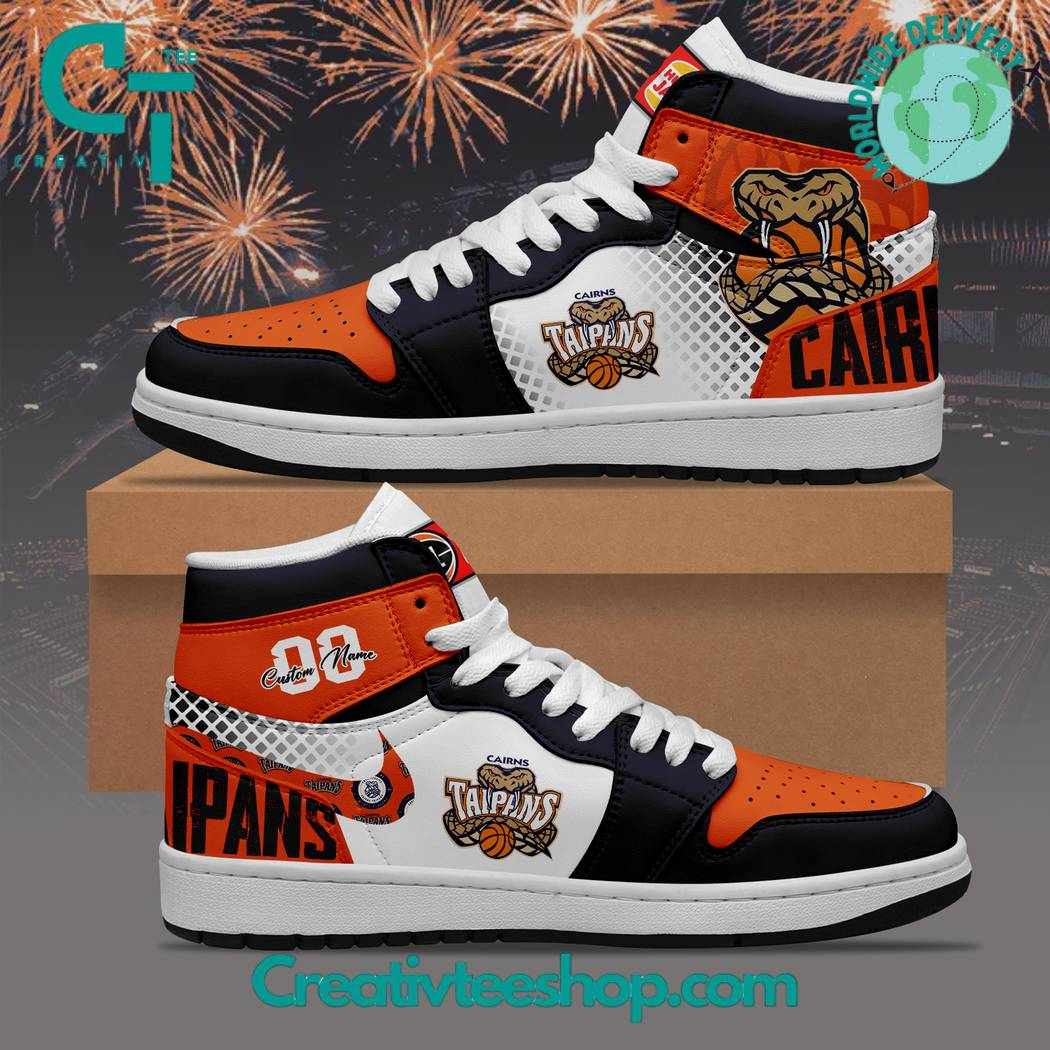JWFancy Cairns Taipans AJ1 High Sneakers Shoes For Men And Women