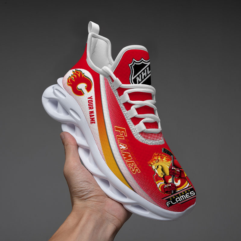 JWFancy Calgary Flames Max Soul Shoes Sneakers For Men And Women