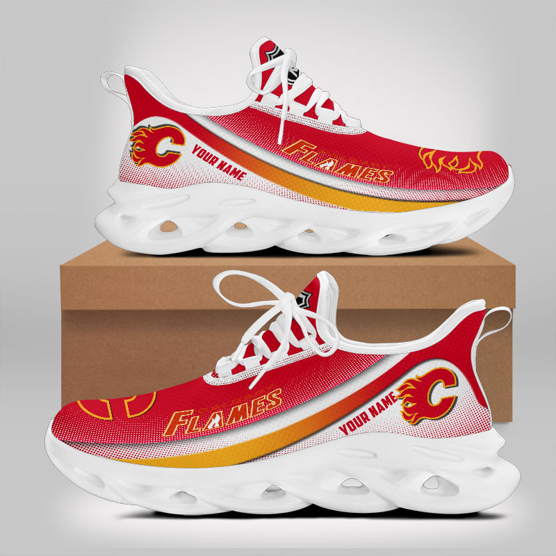 JWFancy Calgary Flames Max Soul Shoes Sneakers For Men And Women