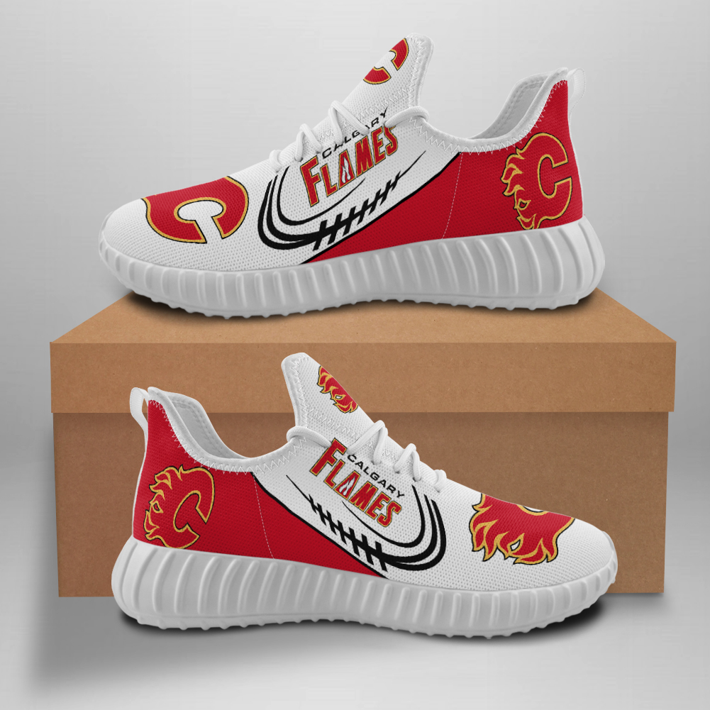JWFancy Calgary Flames Reze Sneakers Shoes For Men And Women