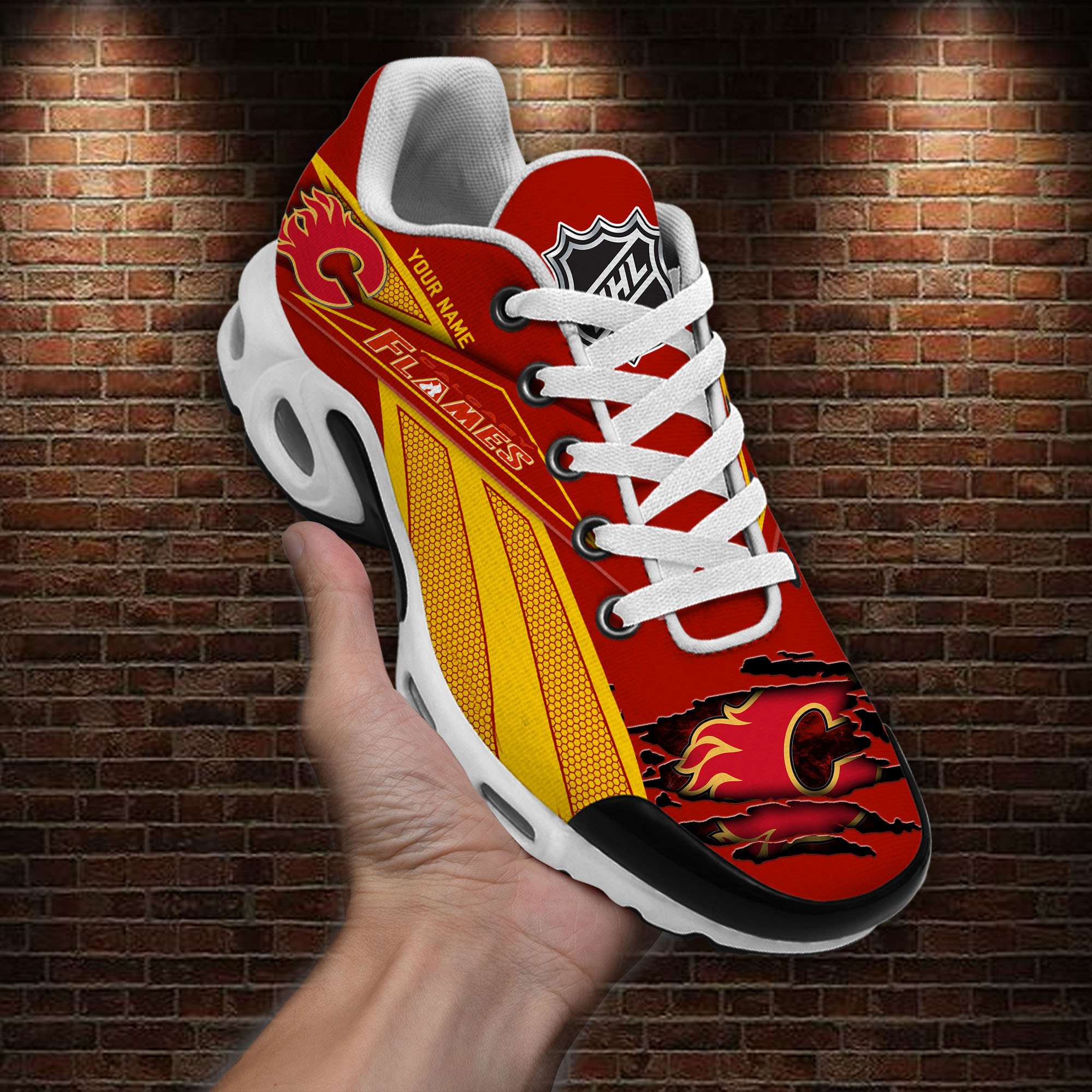 JWFancy Calgary Flames TN Shoes Sneakers For Men And Women
