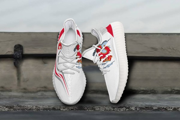 JWFancy Calgary Flames Yeezy Boost Shoes For Men And Women