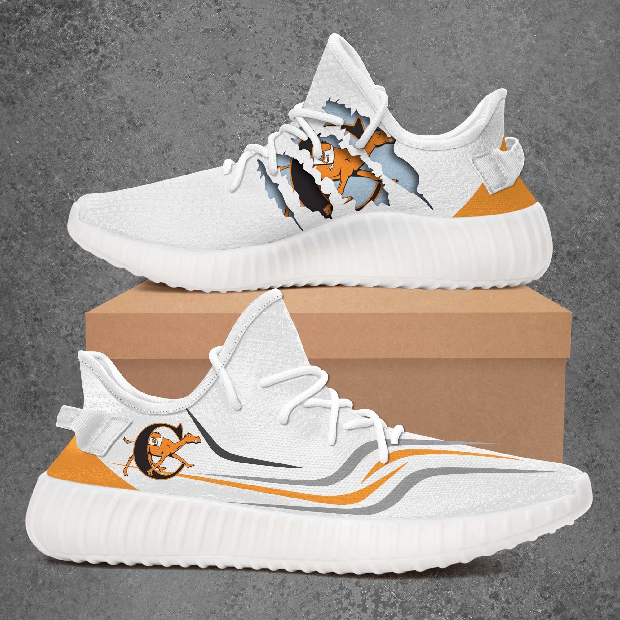 JWFancy Campbell Fighting Camels Yeezy Boost Shoes For Men And Women