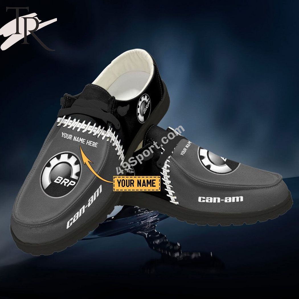JWFancy Can-Am Motorcycles Hey Dude Shoes Wally Men's Lace Up Loafers Comfortable For Men And Women