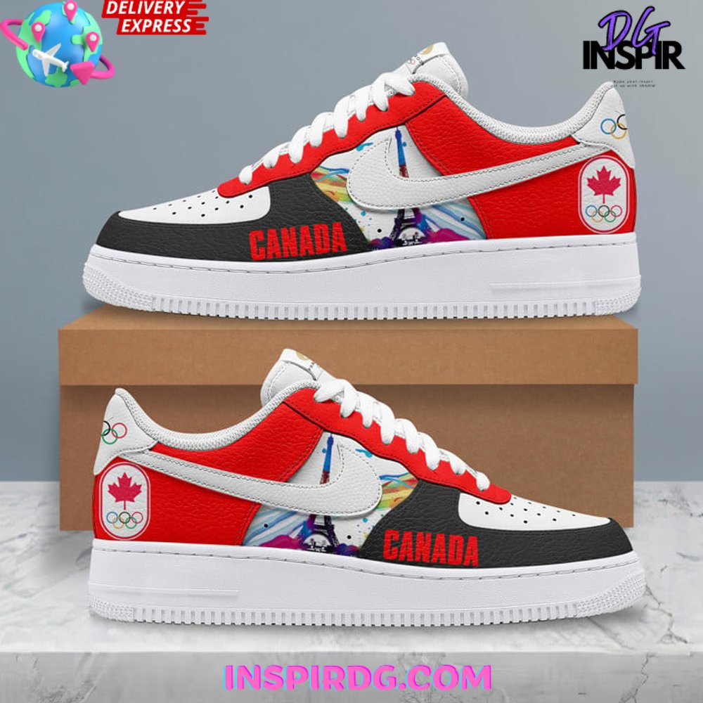 JWFancy Canada Olympic Paris Air Low-Top Sneakers Shoes For Men And Women