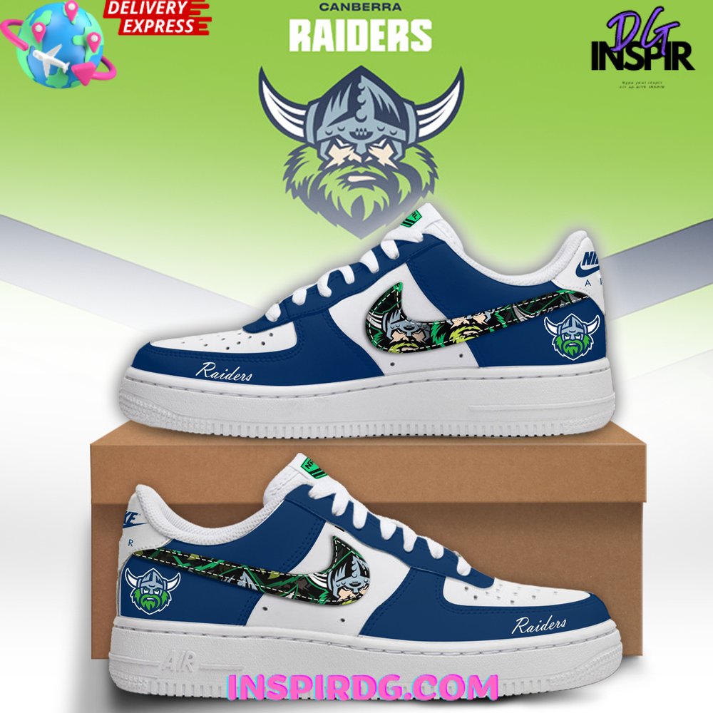 JWFancy Canberra Raiders Air Low-Top Sneakers Shoes For Men And Women