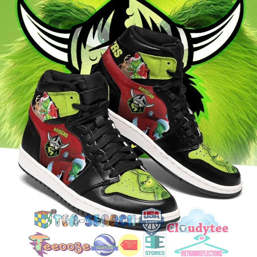 JWFancy Canberra Raiders NRL AJ1 High Sneakers Shoes For Men And Women