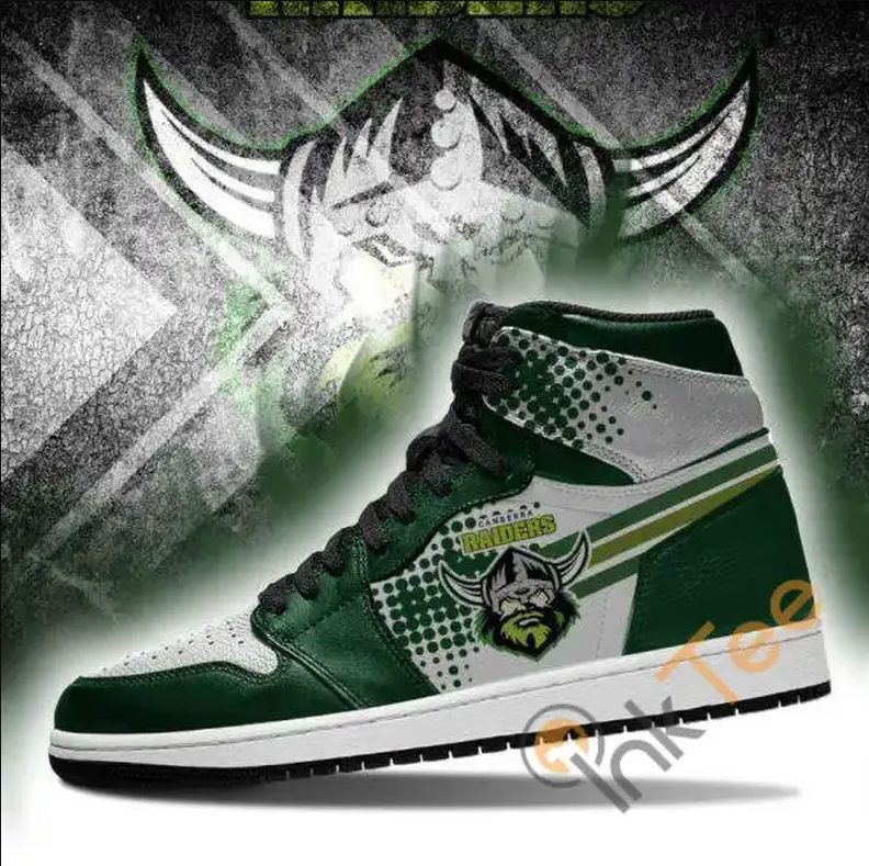 JWFancy Canberra Raiders NRL AJ1 High Sneakers Shoes For Men And Women