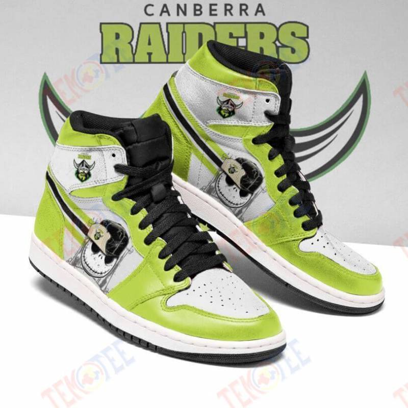 JWFancy Canberra Raiders NRL AJ1 High Sneakers Shoes For Men And Women