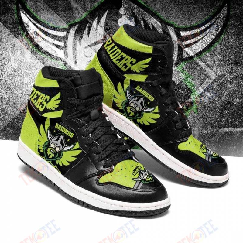 JWFancy Canberra Raiders NRL AJ1 High Sneakers Shoes For Men And Women