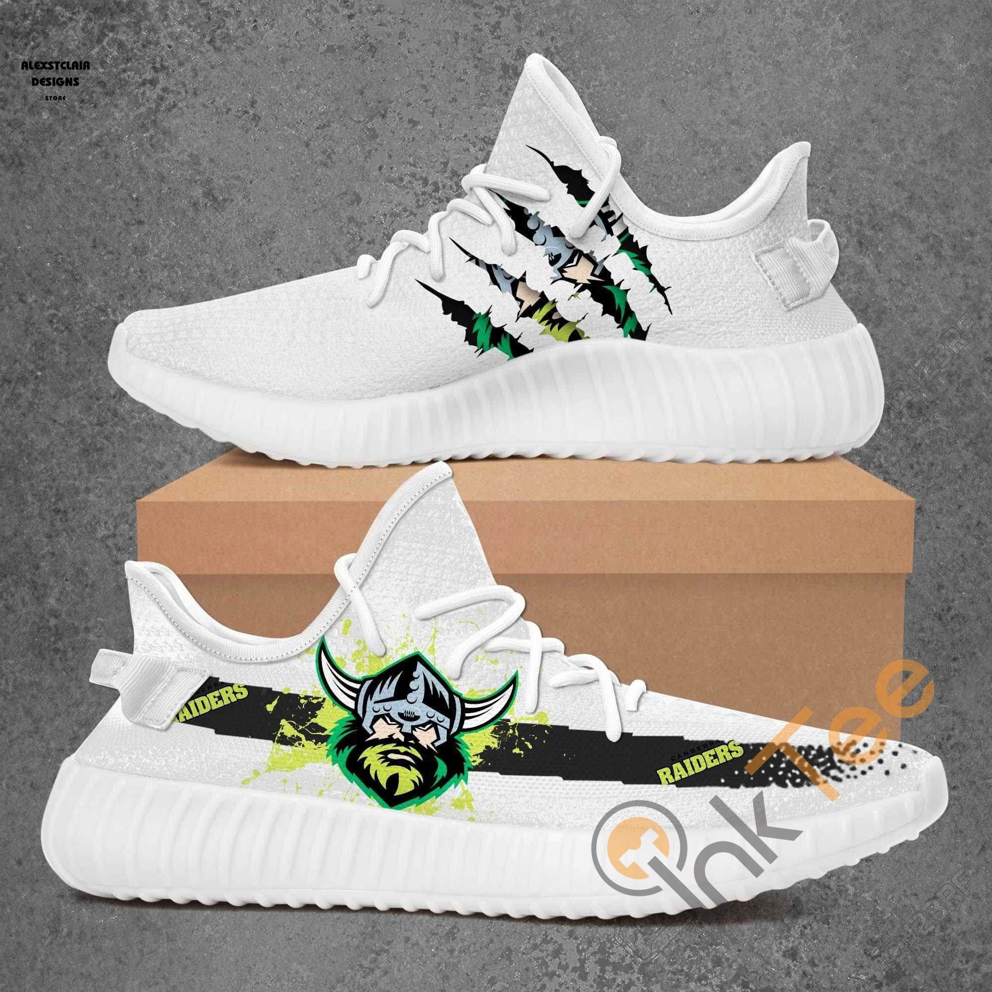 JWFancy Canberra Raiders Yeezy Boost Shoes For Men And Women