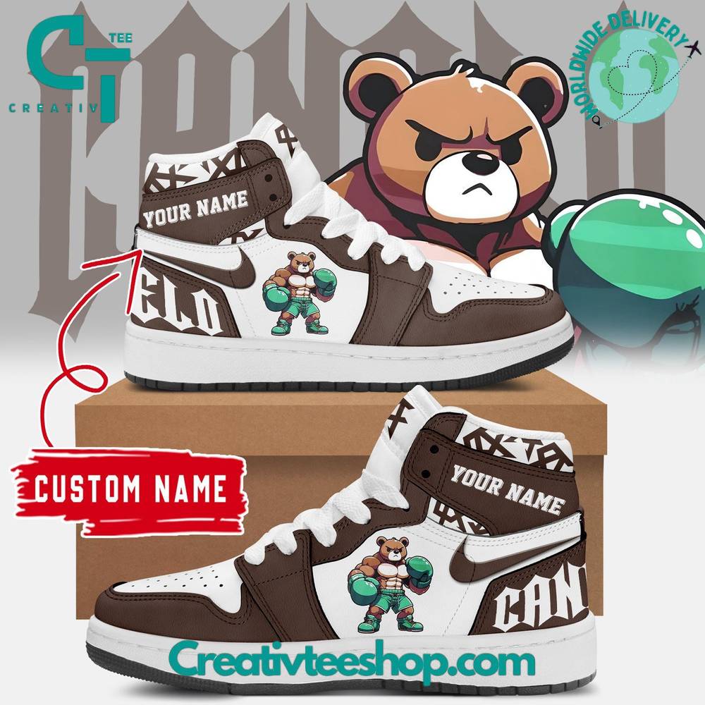 JWFancy Canelo Alvarez AJ1 High Sneakers Shoes For Men And Women