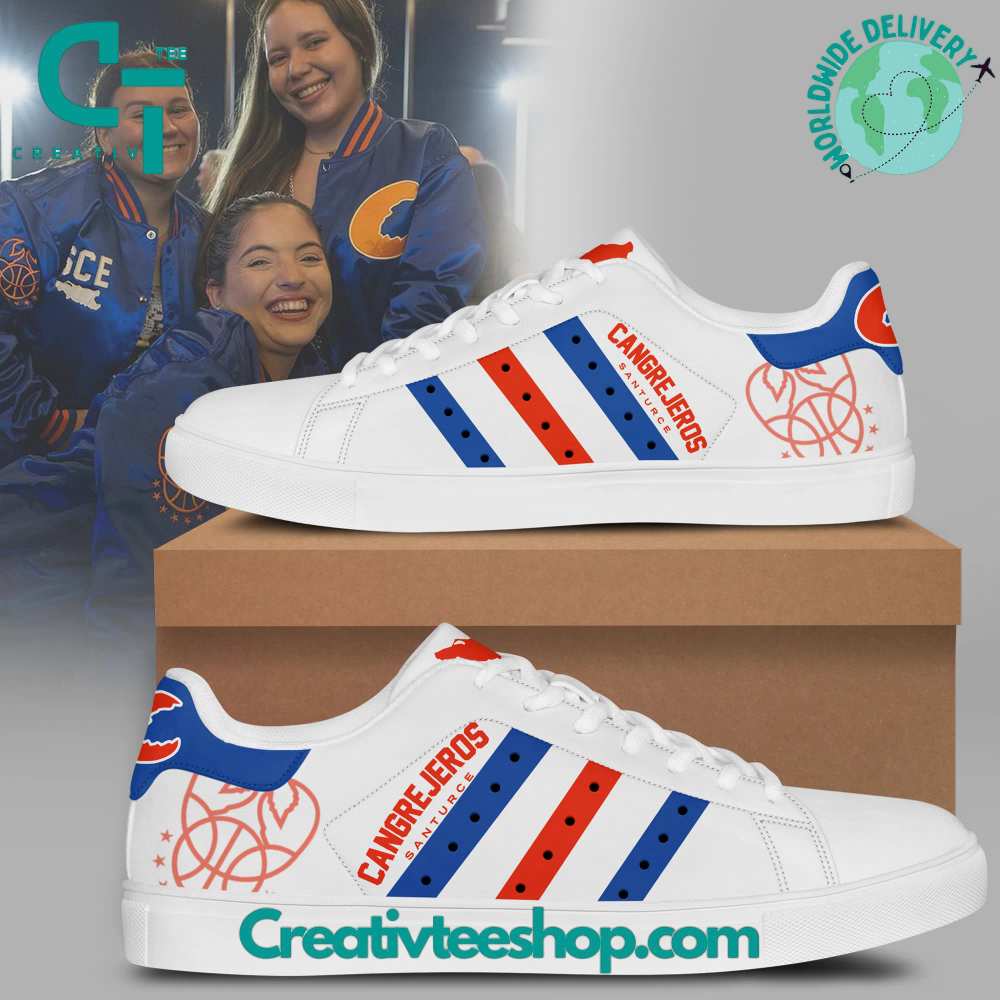JWFancy Cangrejeros de Santurce Basketball Skate Stan Shoes Sneakes For Men And Women