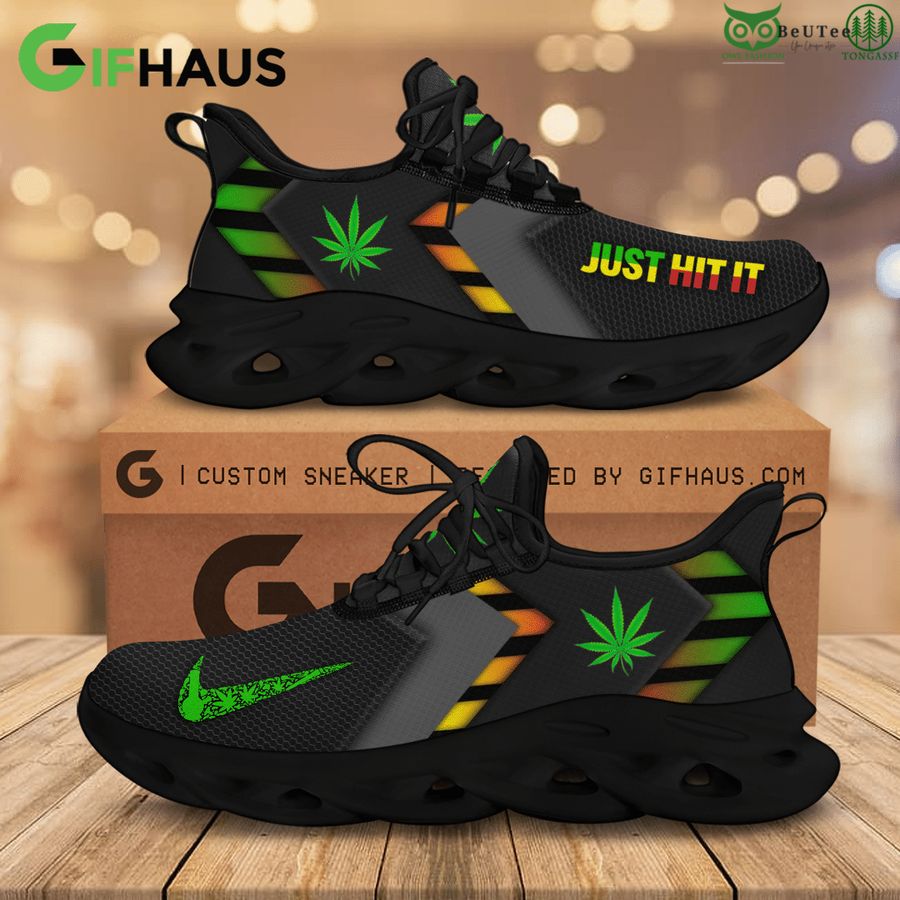 JWFancy Cannabis Just hit it Max Soul Shoes Sneakers For Men And Women