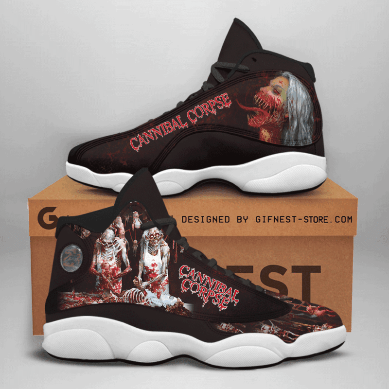 JWFancy Cannibal Corpse AJ13 Sneakers Shoes For Men And Women