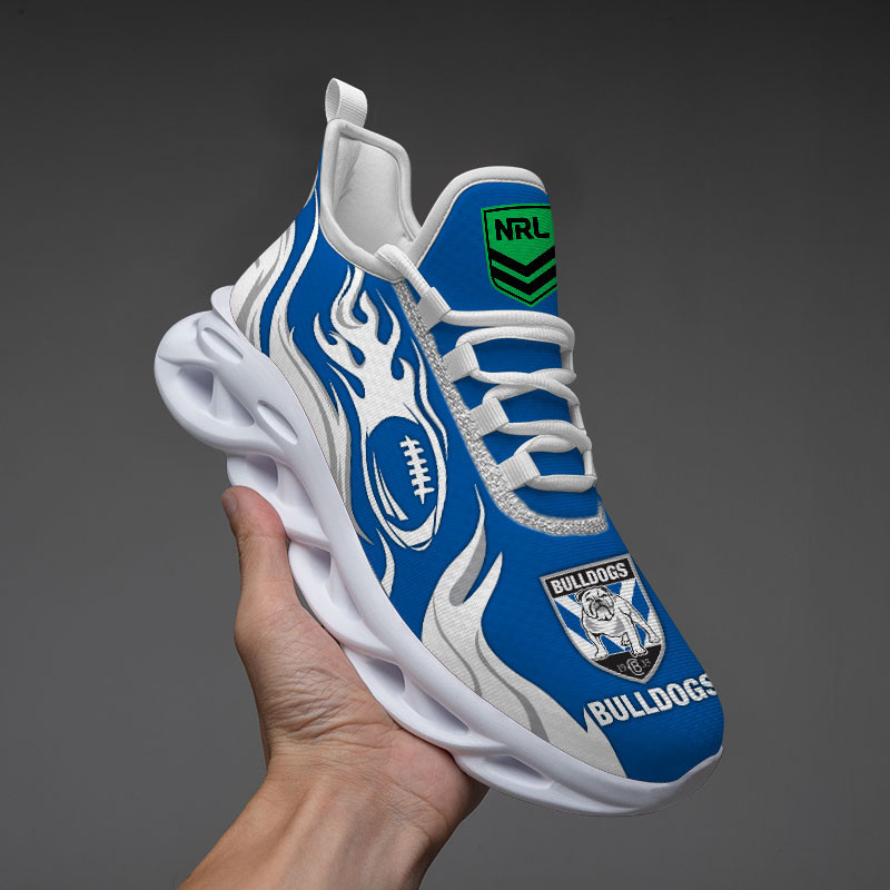 JWFancy Canterbury Bankstown Bulldogs Max Soul Shoes Sneakers For Men And Women