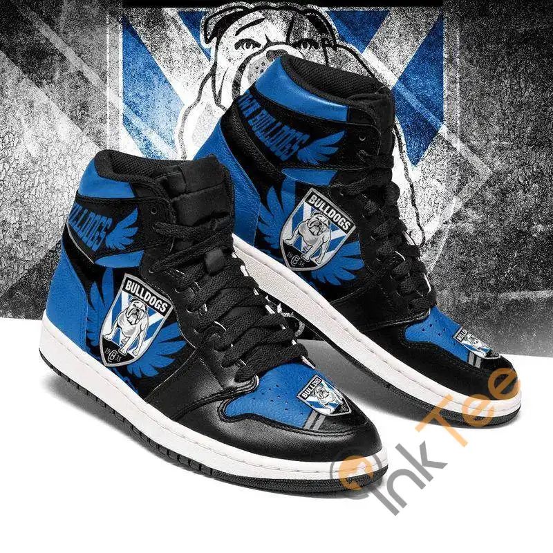 JWFancy Canterbury-Bankstown Bulldogs NRL AJ1 High Sneakers Shoes For Men And Women