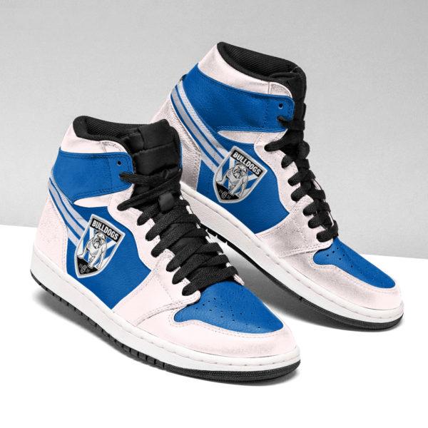 JWFancy Canterbury-Bankstown Bulldogs NRL AJ1 High Sneakers Shoes For Men And Women