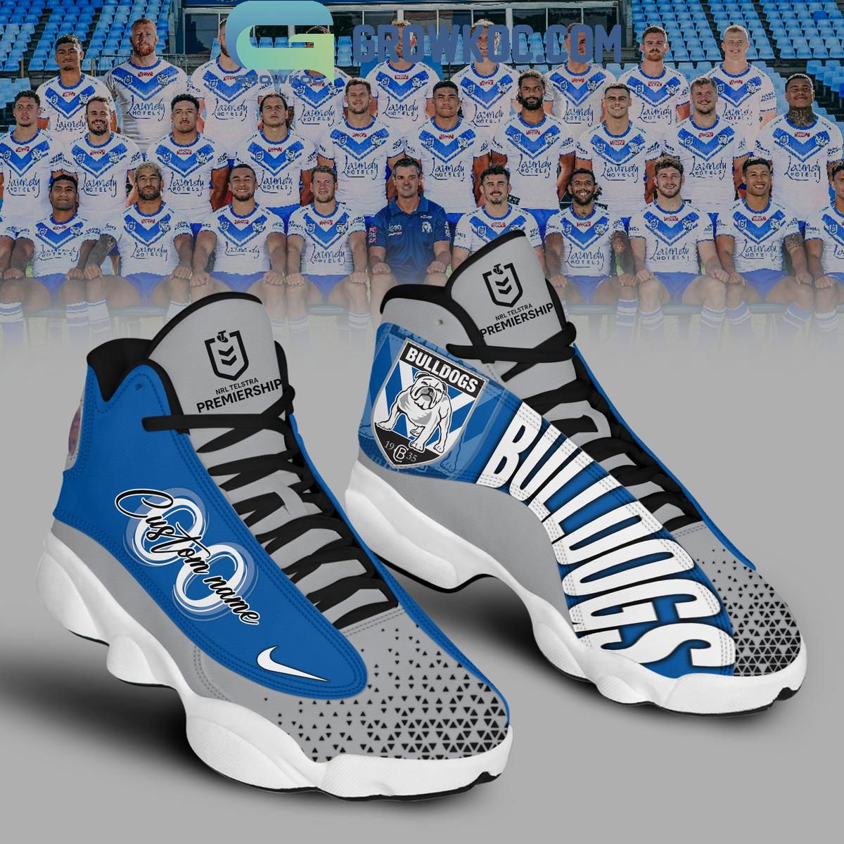 JWFancy Canterbury Bulldogs AJ13 Sneakers Shoes For Men And Women