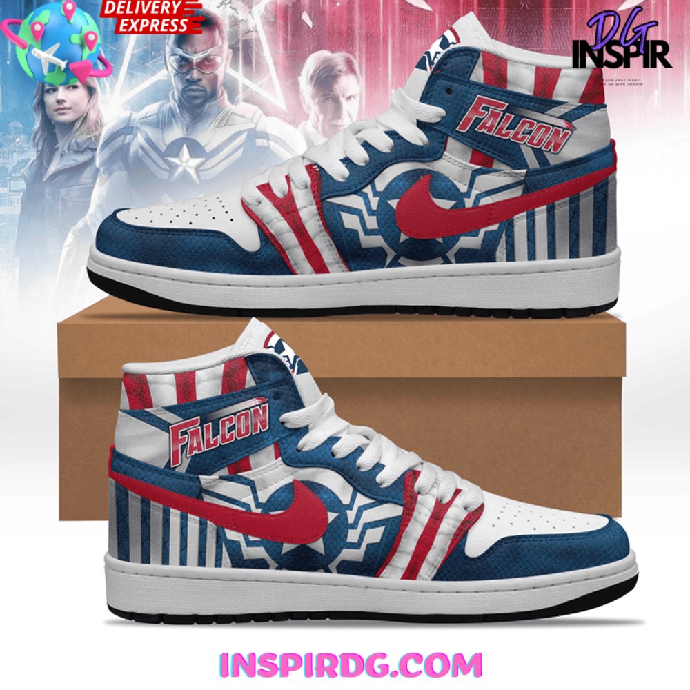 JWFancy Captain America 4 AJ1 High Sneakers Shoes For Men And Women