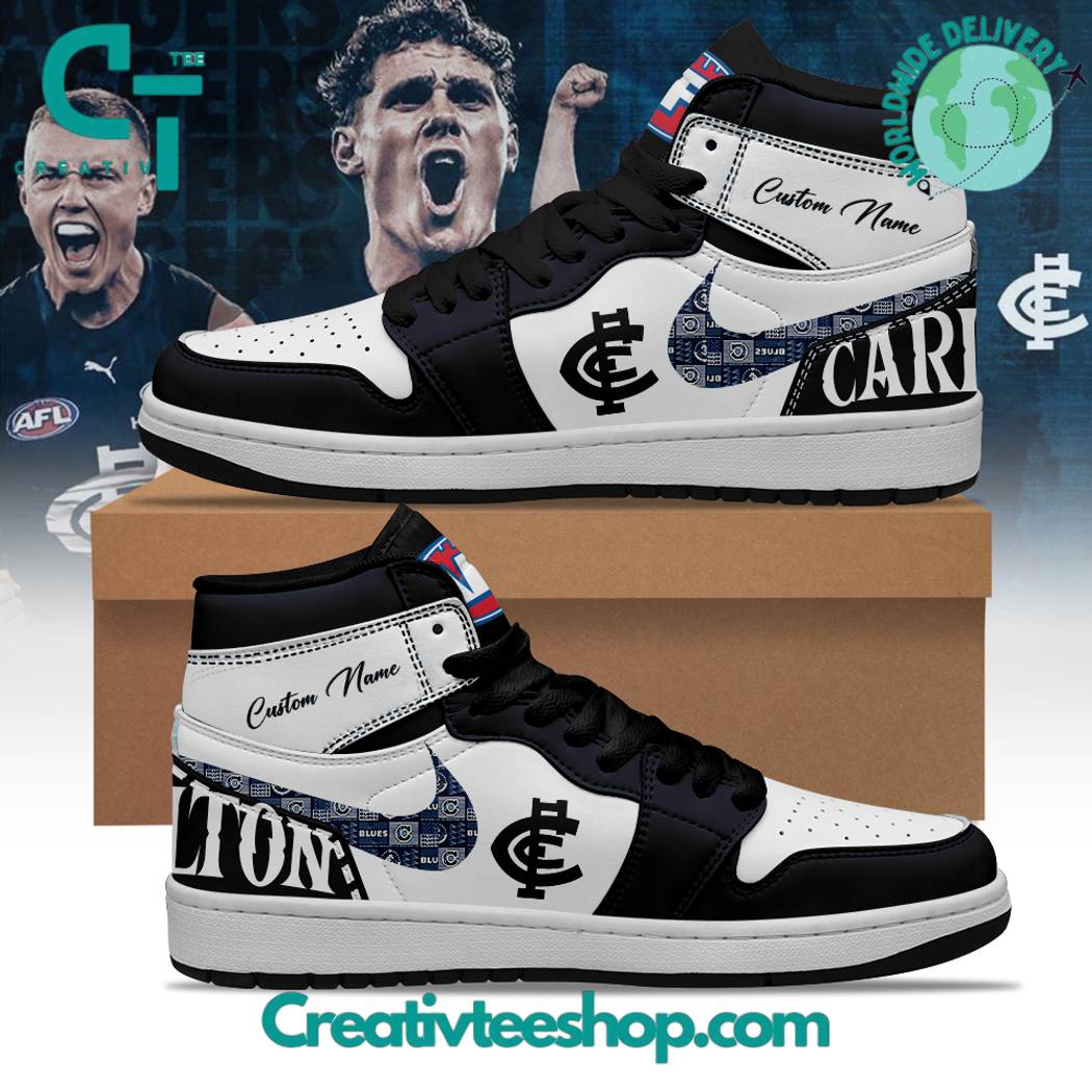 JWFancy Carlton Blues AJ1 High Sneakers Shoes For Men And Women