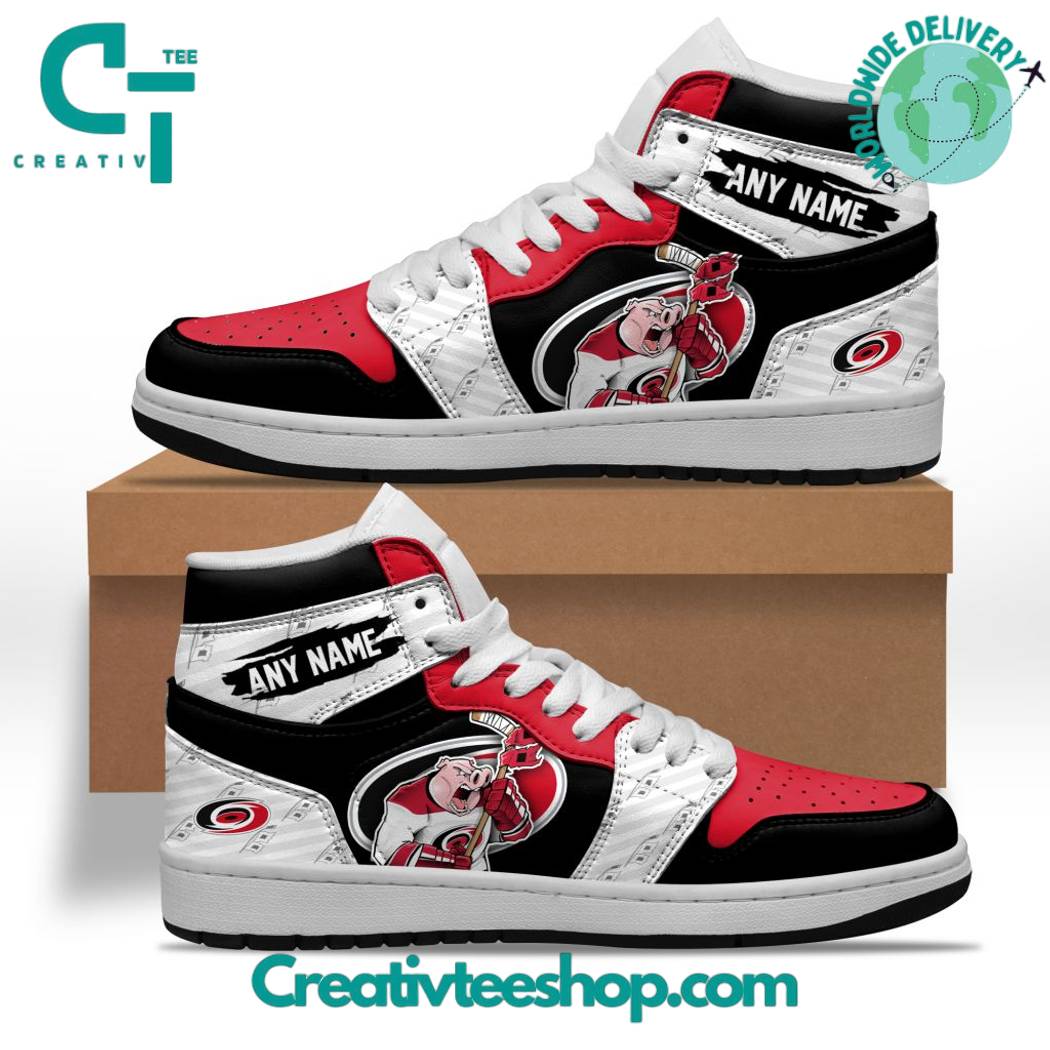 JWFancy Carolina Hurricanes AJ1 High Sneakers Shoes For Men And Women