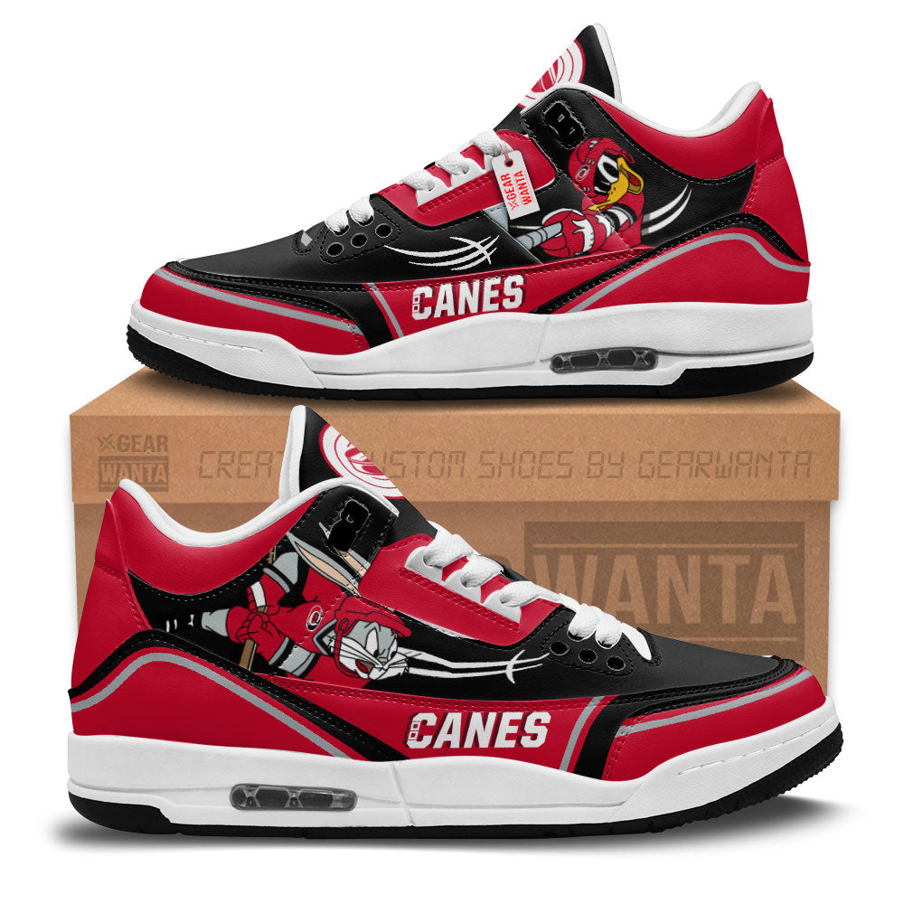 JWFancy Carolina Hurricanes AJ3 Sneakers Shoes For Men And Women