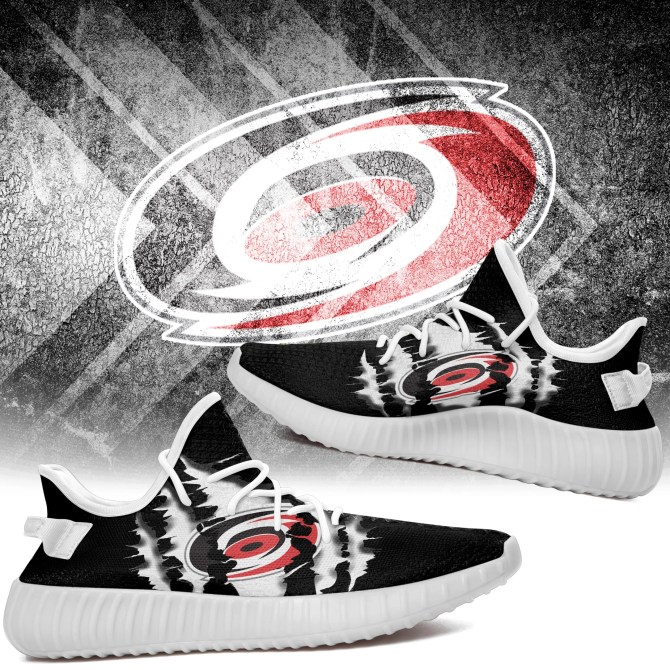 JWFancy Carolina Hurricanes Yeezy Boost Shoes For Men And Women