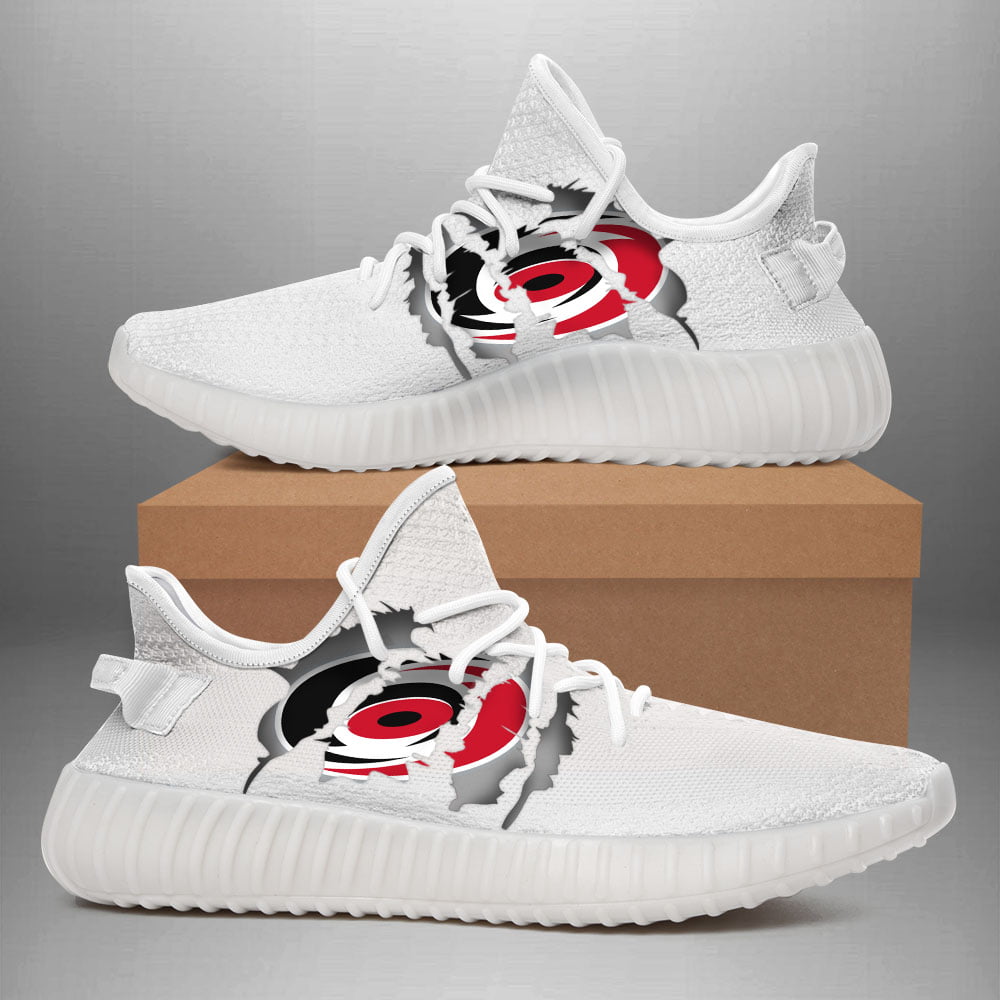 JWFancy Carolina Hurricanes Yeezy Boost Shoes For Men And Women