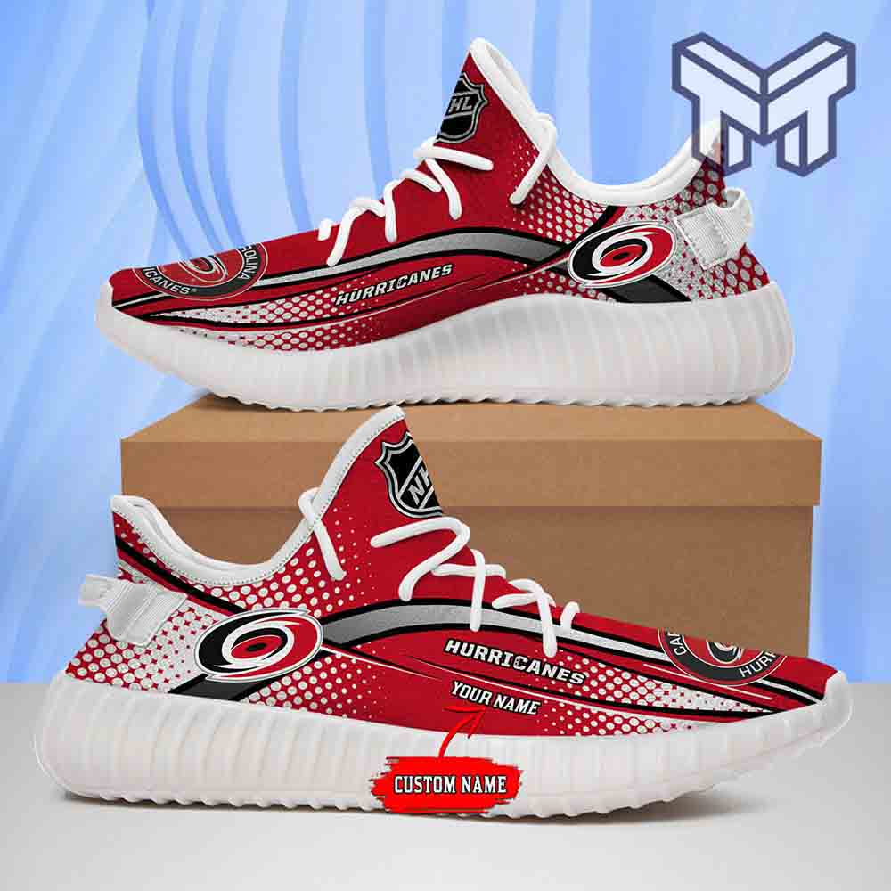 JWFancy Carolina Hurricanes Yeezy Boost Shoes For Men And Women