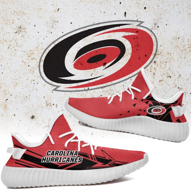 JWFancy Carolina Hurricanes Yeezy Boost Shoes For Men And Women