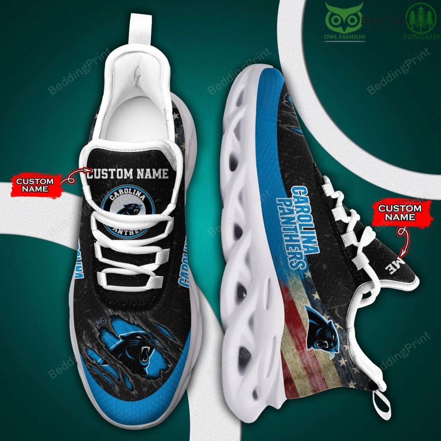 JWFancy Carolina Panthers Max Soul Shoes Sneakers For Men And Women