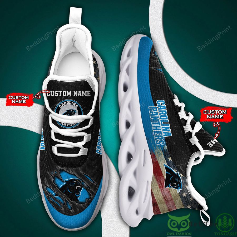 JWFancy Carolina Panthers Max Soul Shoes Sneakers For Men And Women